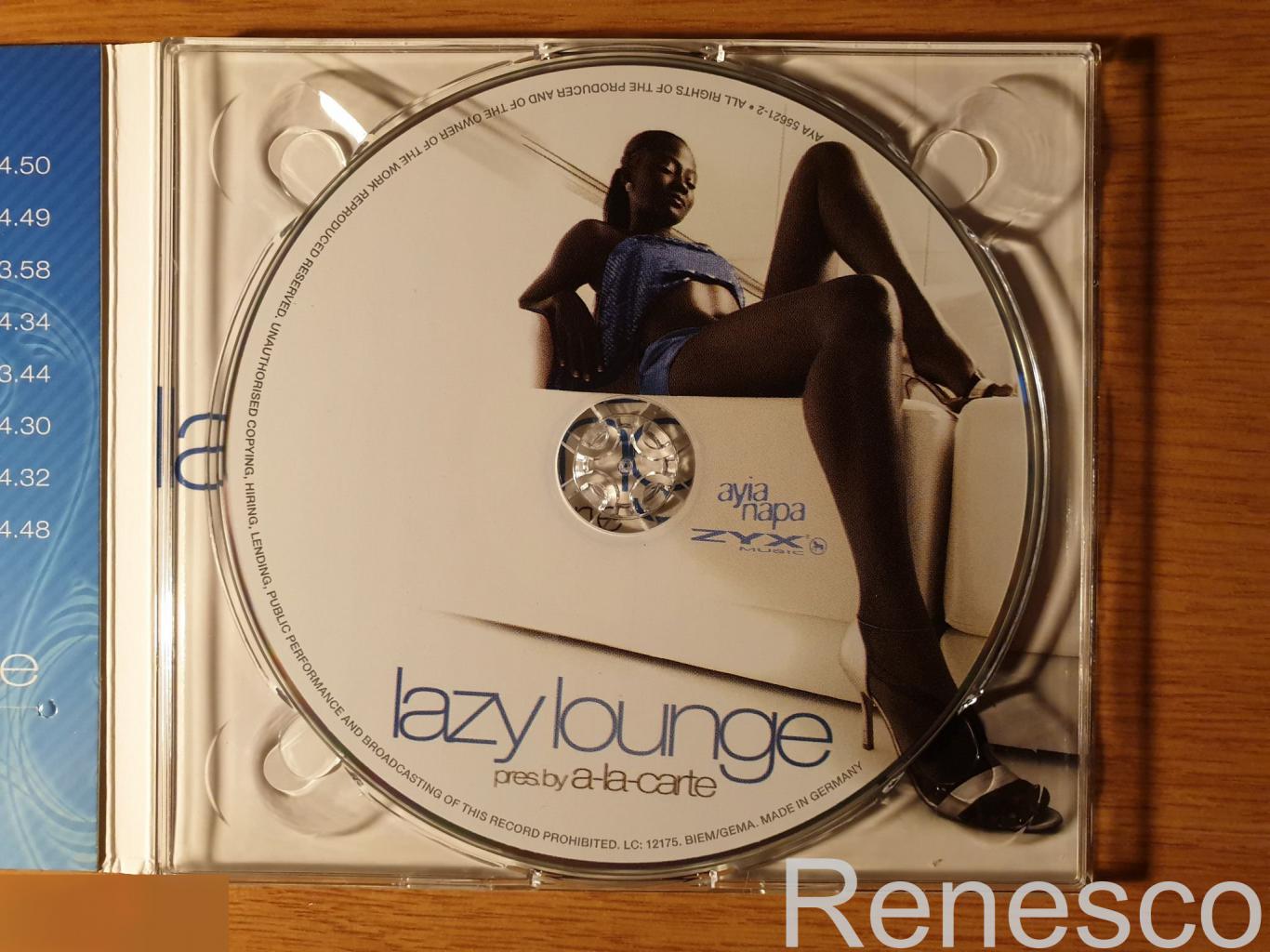 (CD) A-La-Carte ?– Lazy Lounge (Germany) (2008) 4