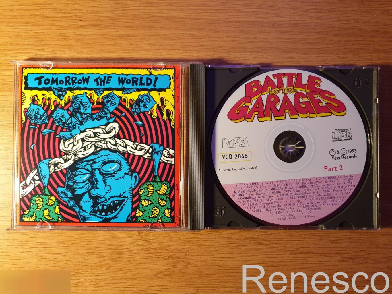 (CD) Various ?– Battle Of The Garages Part 2 (USA) (1993) 2