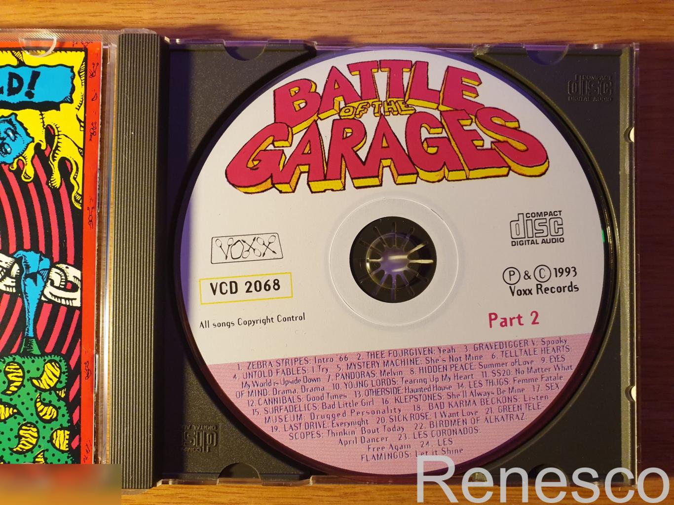 (CD) Various ?– Battle Of The Garages Part 2 (USA) (1993) 4