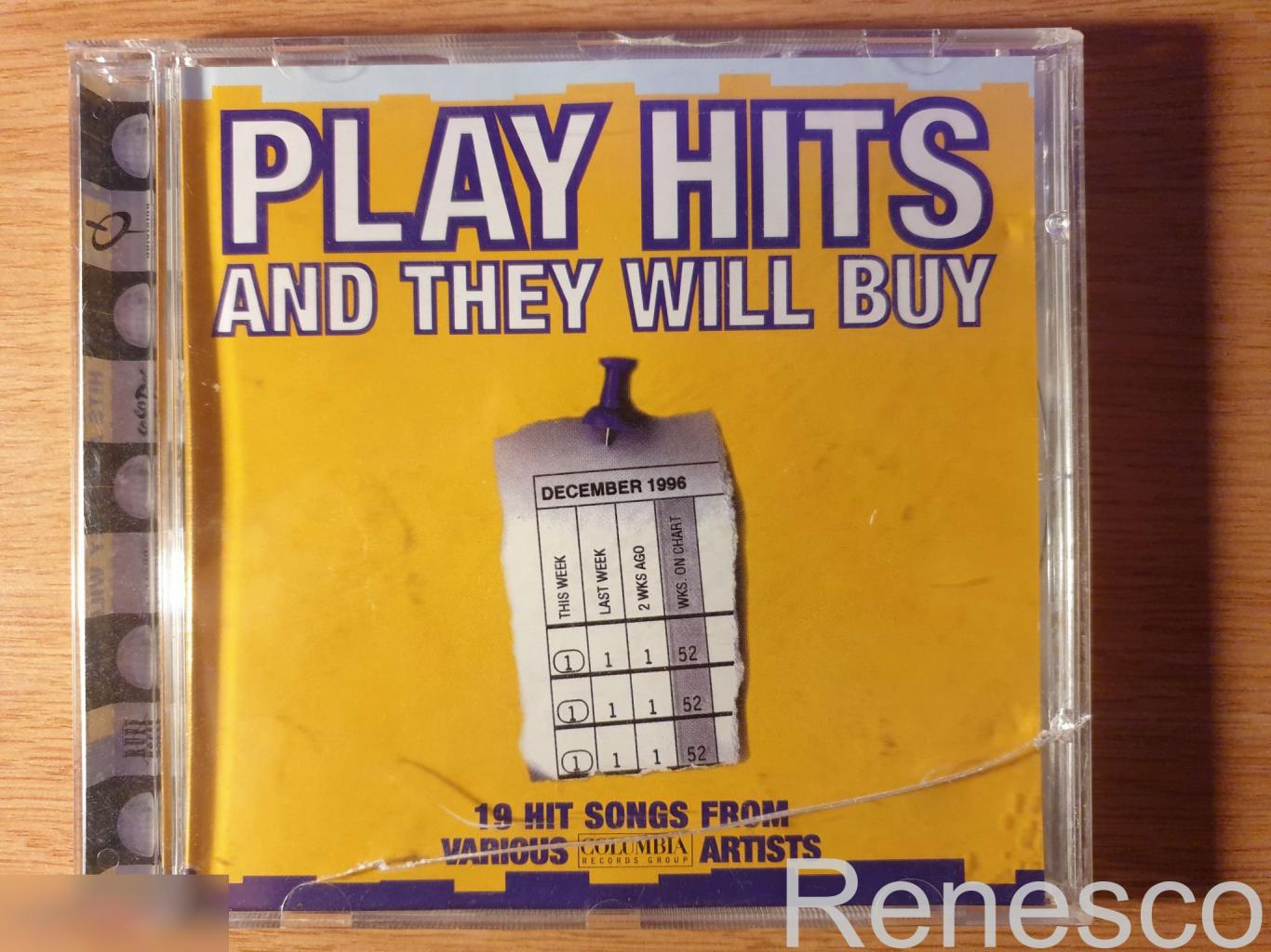 (CD) Various ?– Play Hits And They Will Buy (Promo) (USA) (1996)