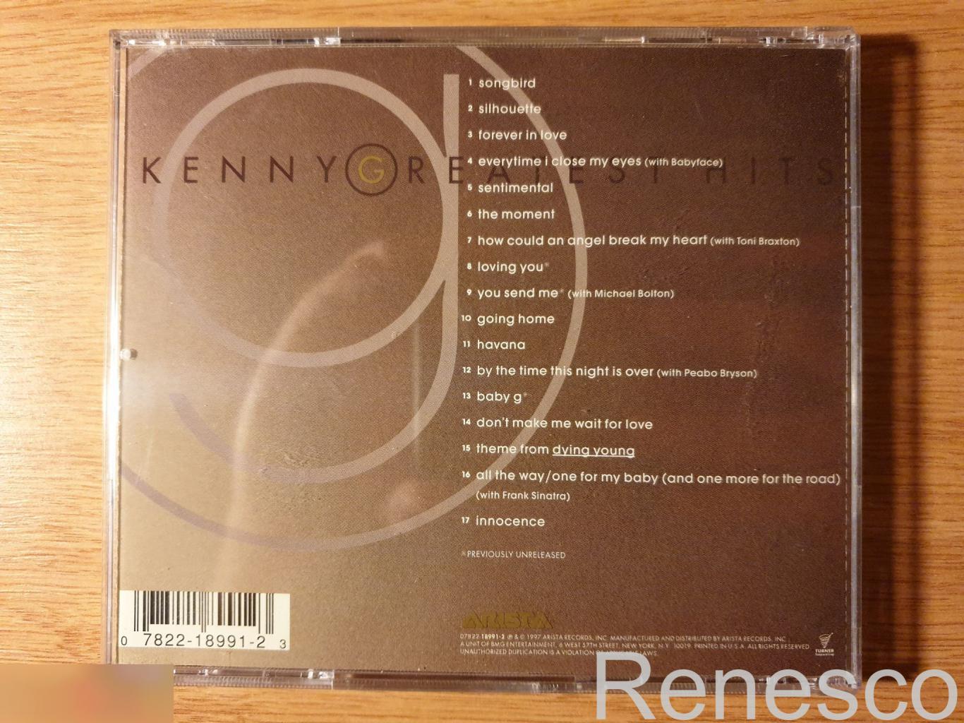 (CD) Kenny G ?– Greatest Hits (1997) (USA) 1