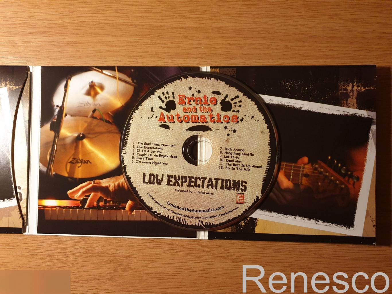 (CD) Ernie And The Automatics ?– Low Expectations (USA) (2009) 4