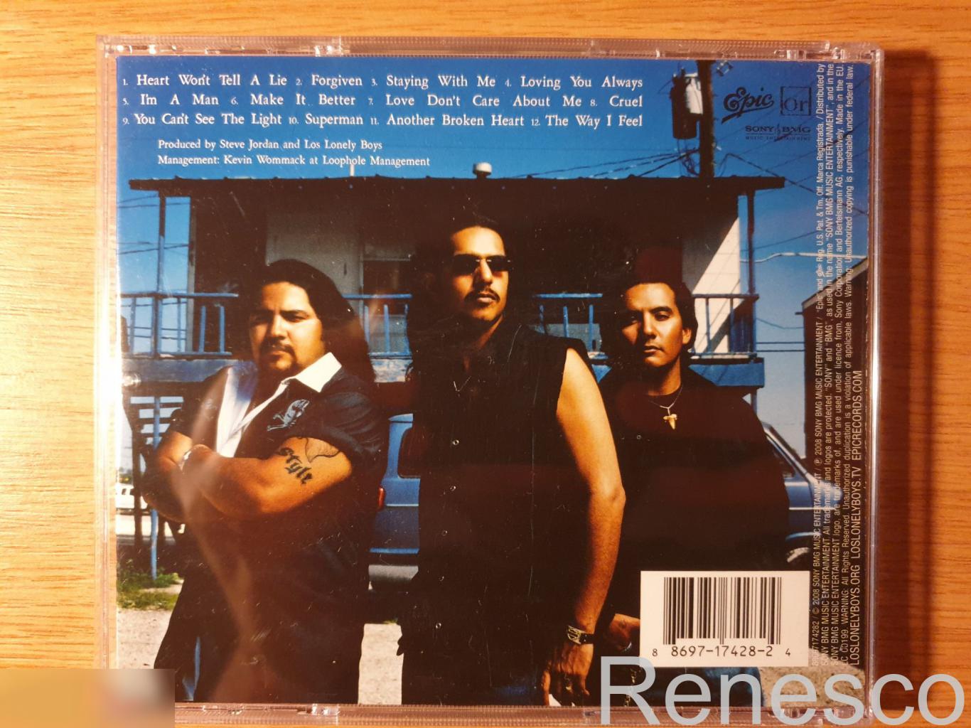 (CD) Los Lonely Boys ?– Forgiven (Europe) (2008) 1