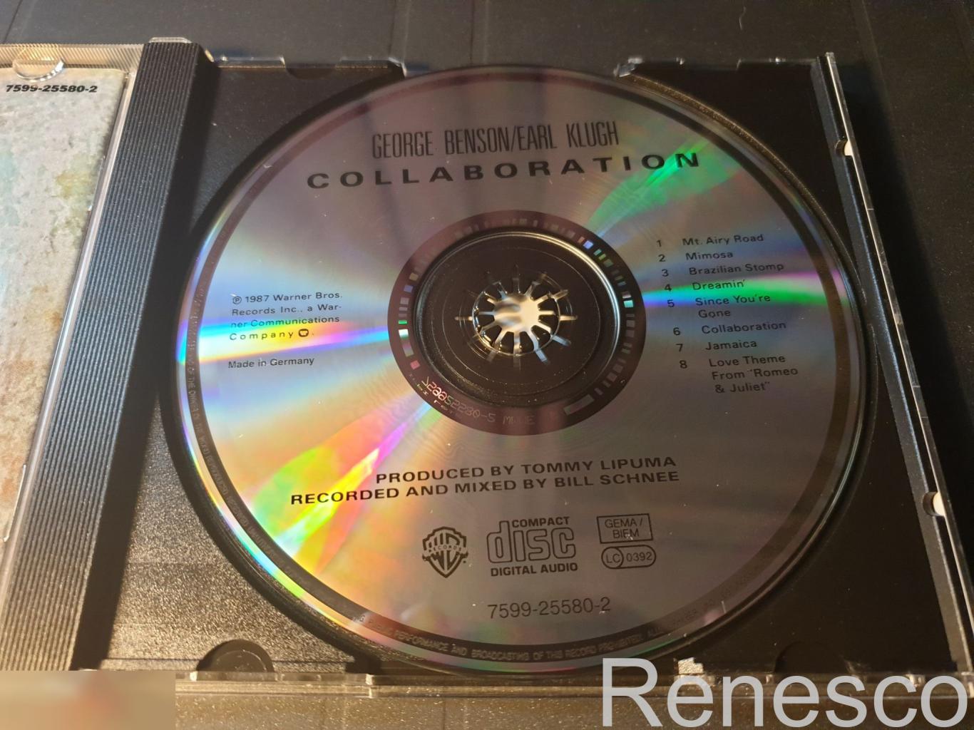 (CD) George Benson / Earl Klugh ?– Collaboration (Germany) (1987) 4