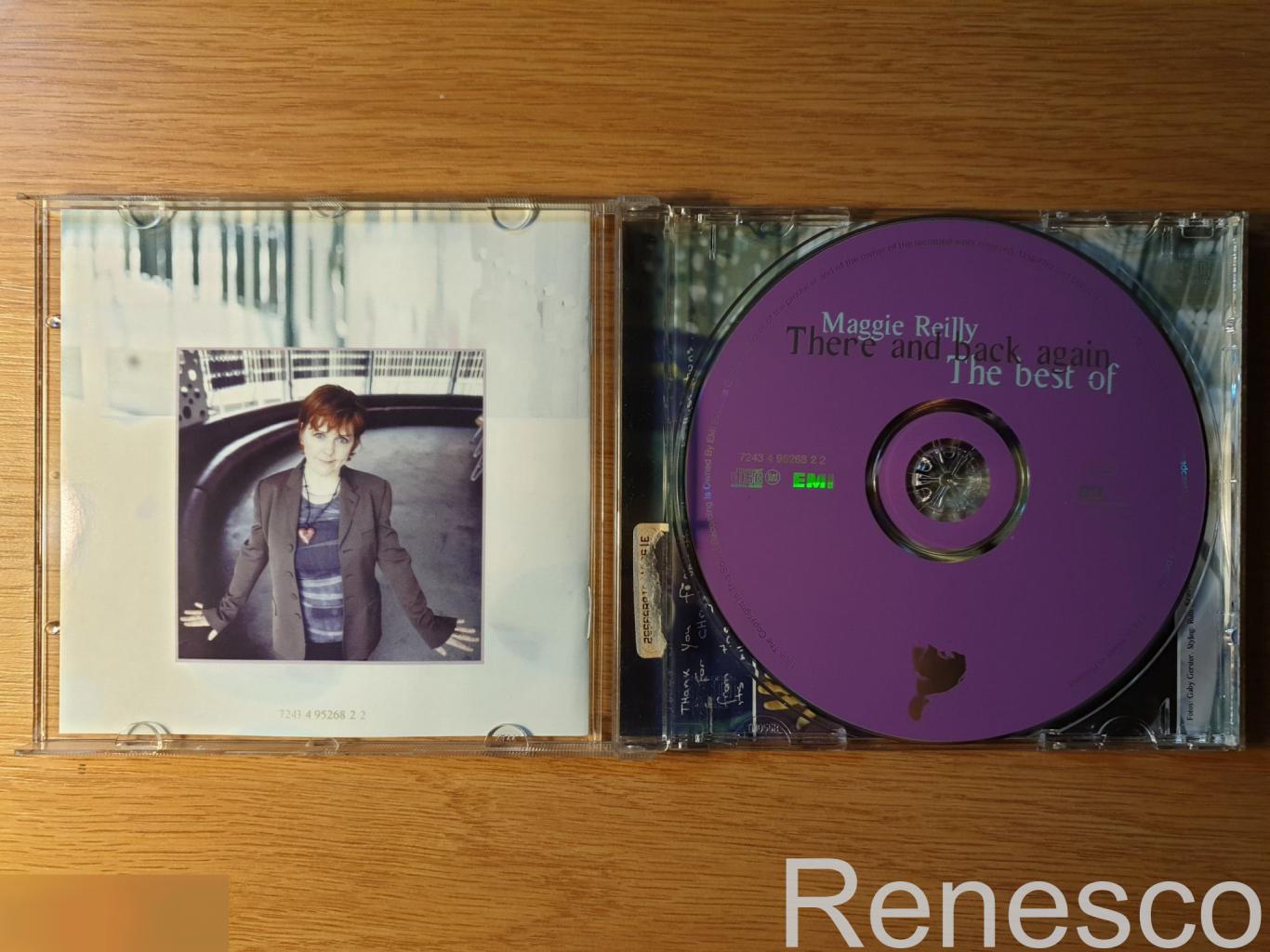 (CD) Maggie Reilly ?– The Best Of Maggie Reilly - There And Back Again (Holland) 2
