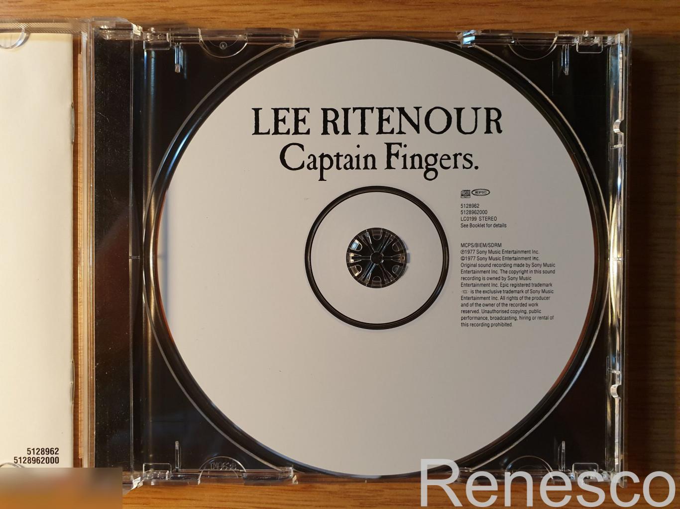 (CD) Lee Ritenour ?– Captain Fingers (2004) (Europe) 5
