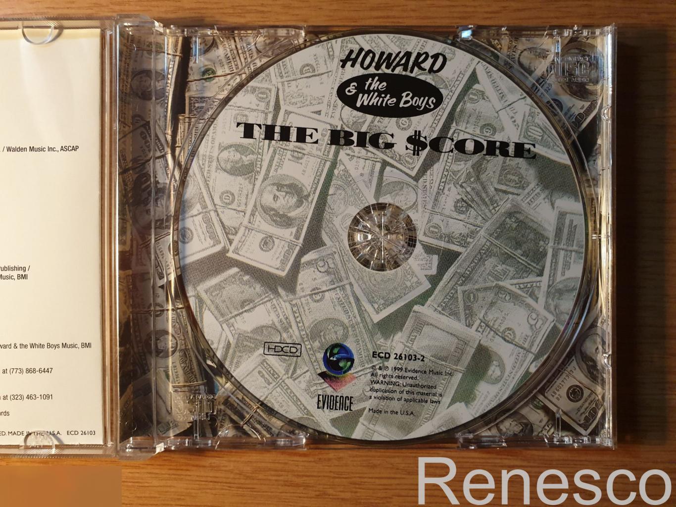 (CD) Howard & The White Boys ?– The Big Score (USA) (1999) 4