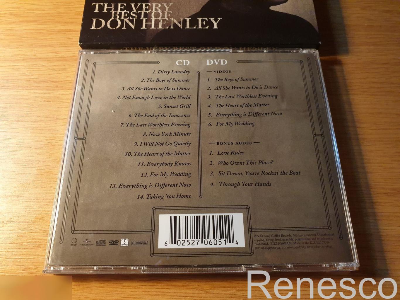 (CD + DVD) Don Henley ?– The Very Best Of Don Henley (Europe) (2009) 3