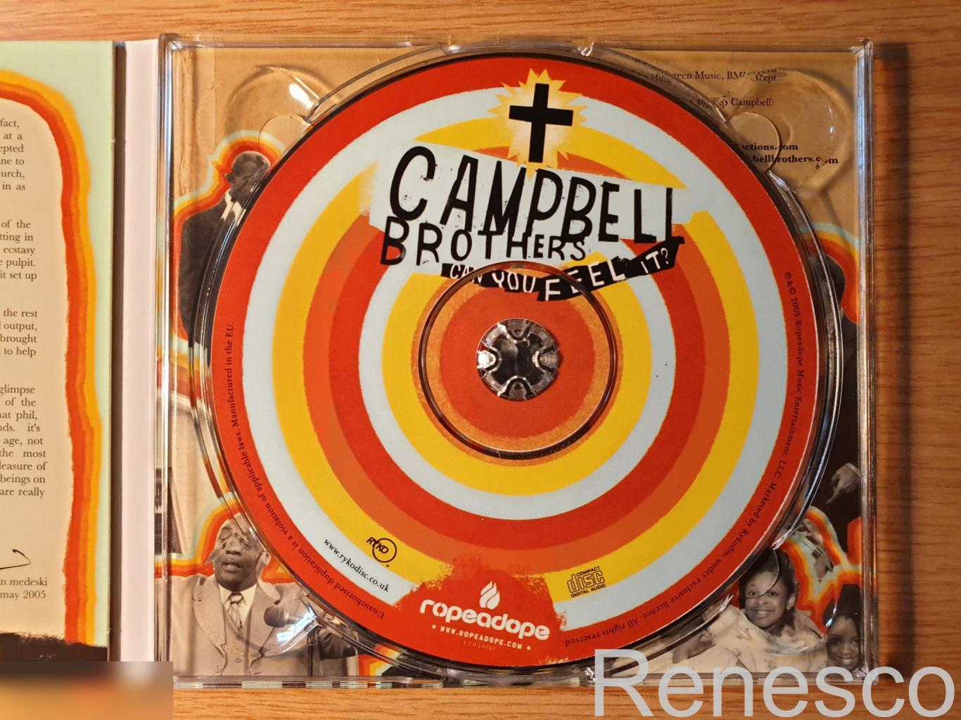(CD) The Campbell Brothers ?– Can You Feel It (2005) (Europe) 4