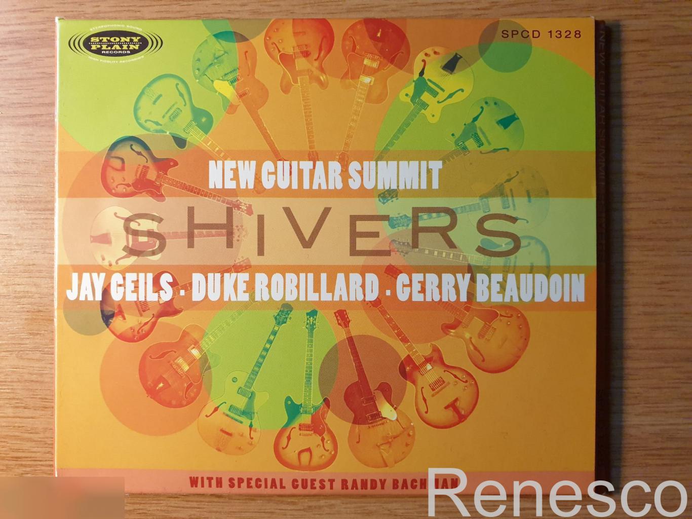 (CD) New Guitar Summit : Jay Geils, Gerry Beaudoin, Duke Robillard ?– Shivers (C