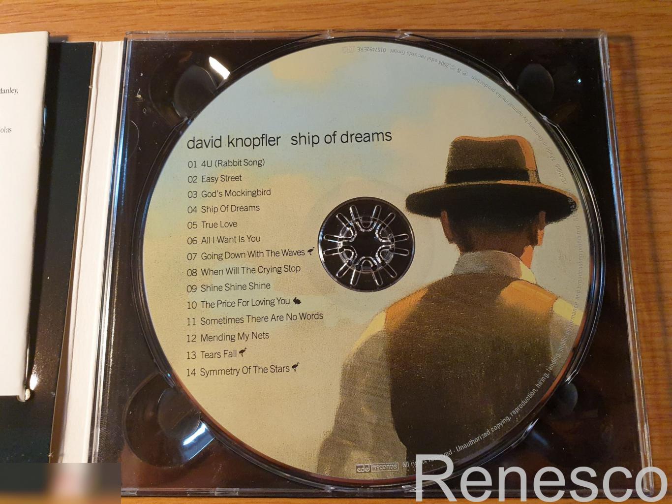 (CD) David Knopfler ?– Ship Of Dreams (2004) (Germany) 4
