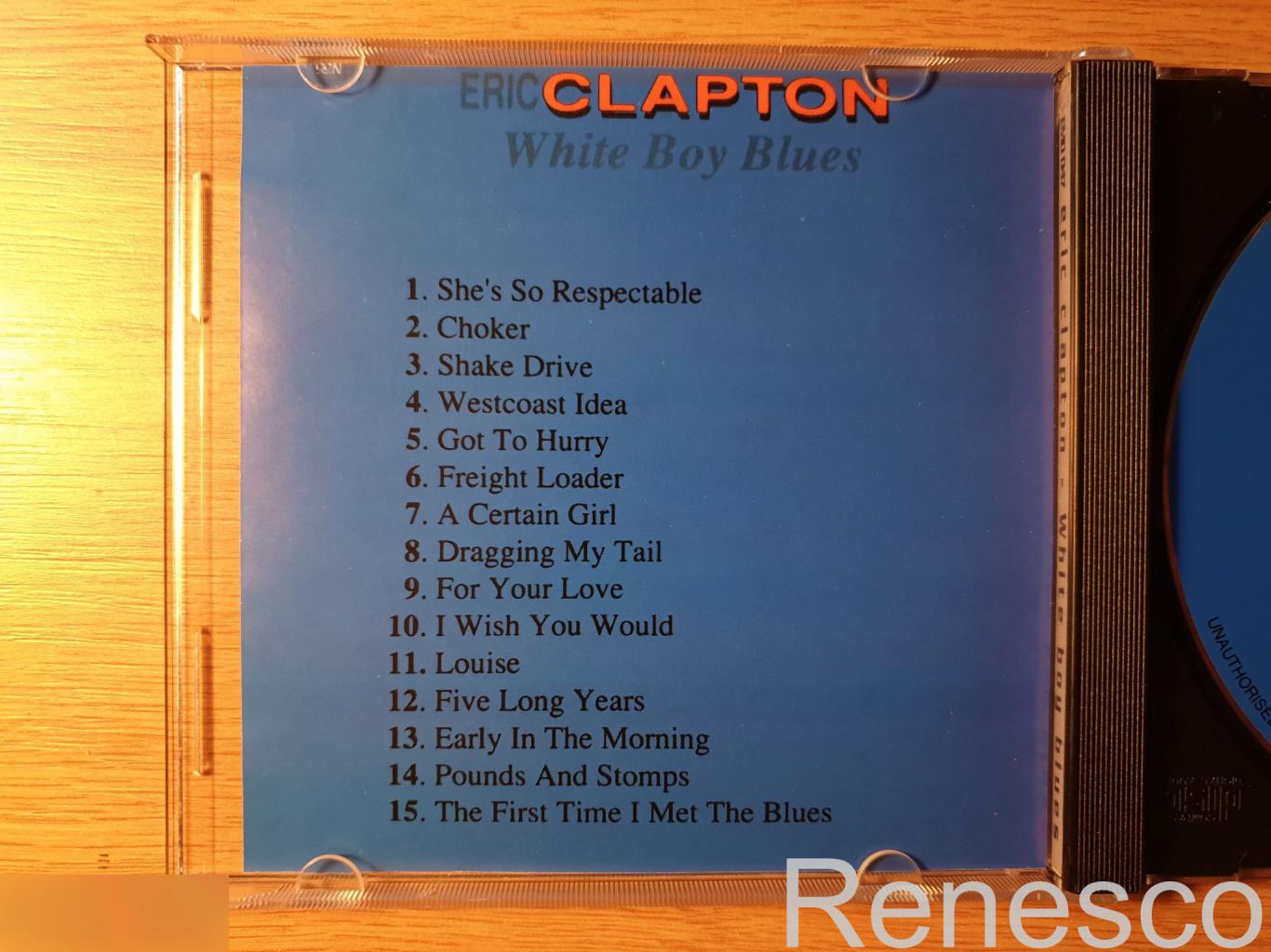 (CD) Eric Clapton ?– White Boy Blues (Australia) (1994) 3