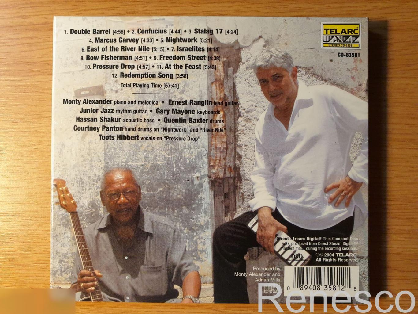 (CD) Monty Alexander With Ernest Ranglin ?– Rocksteady (USA) (2004) 1