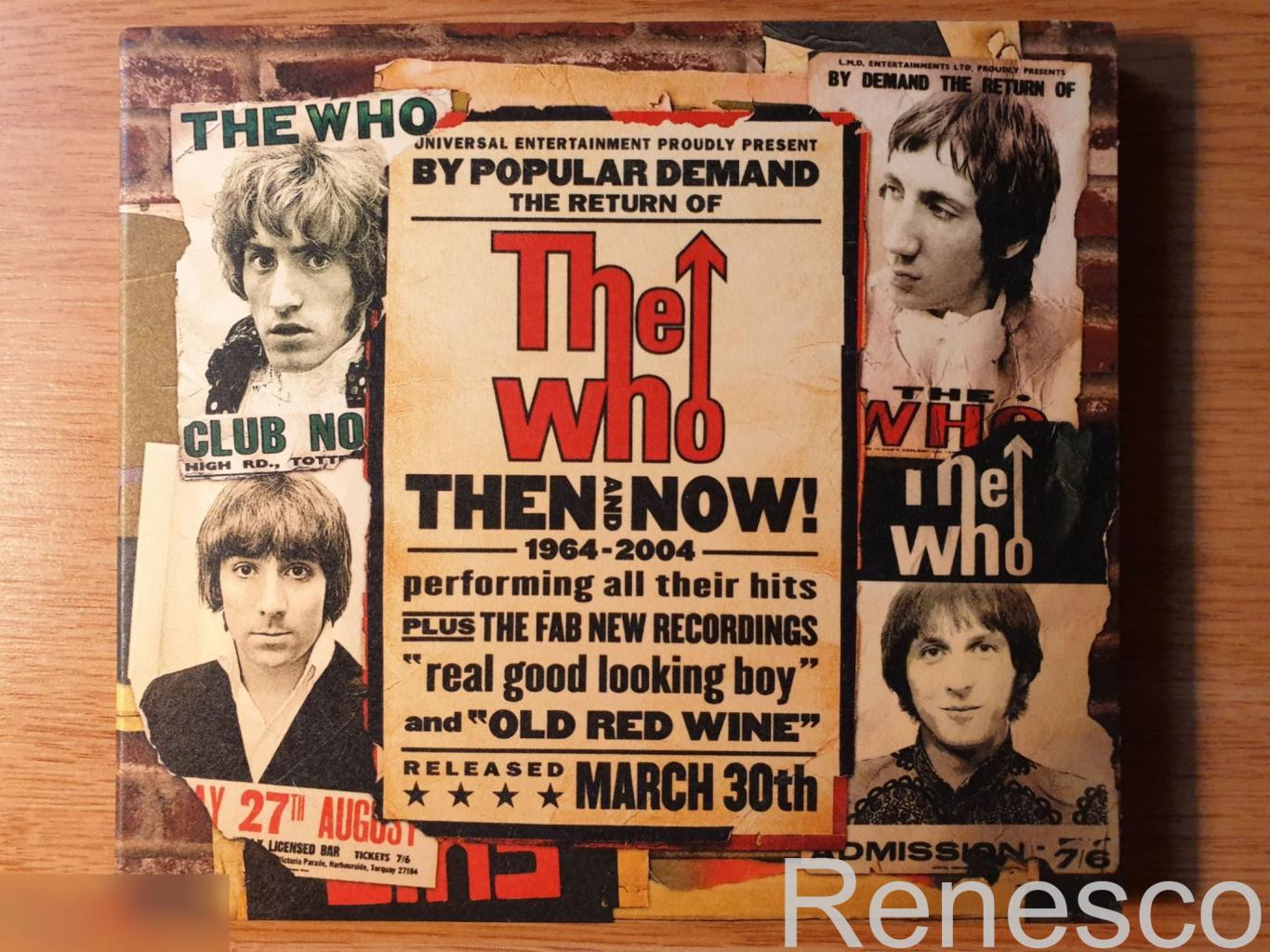 (CD) The Who ?– Then And Now (USA) (2004) (Digipak)