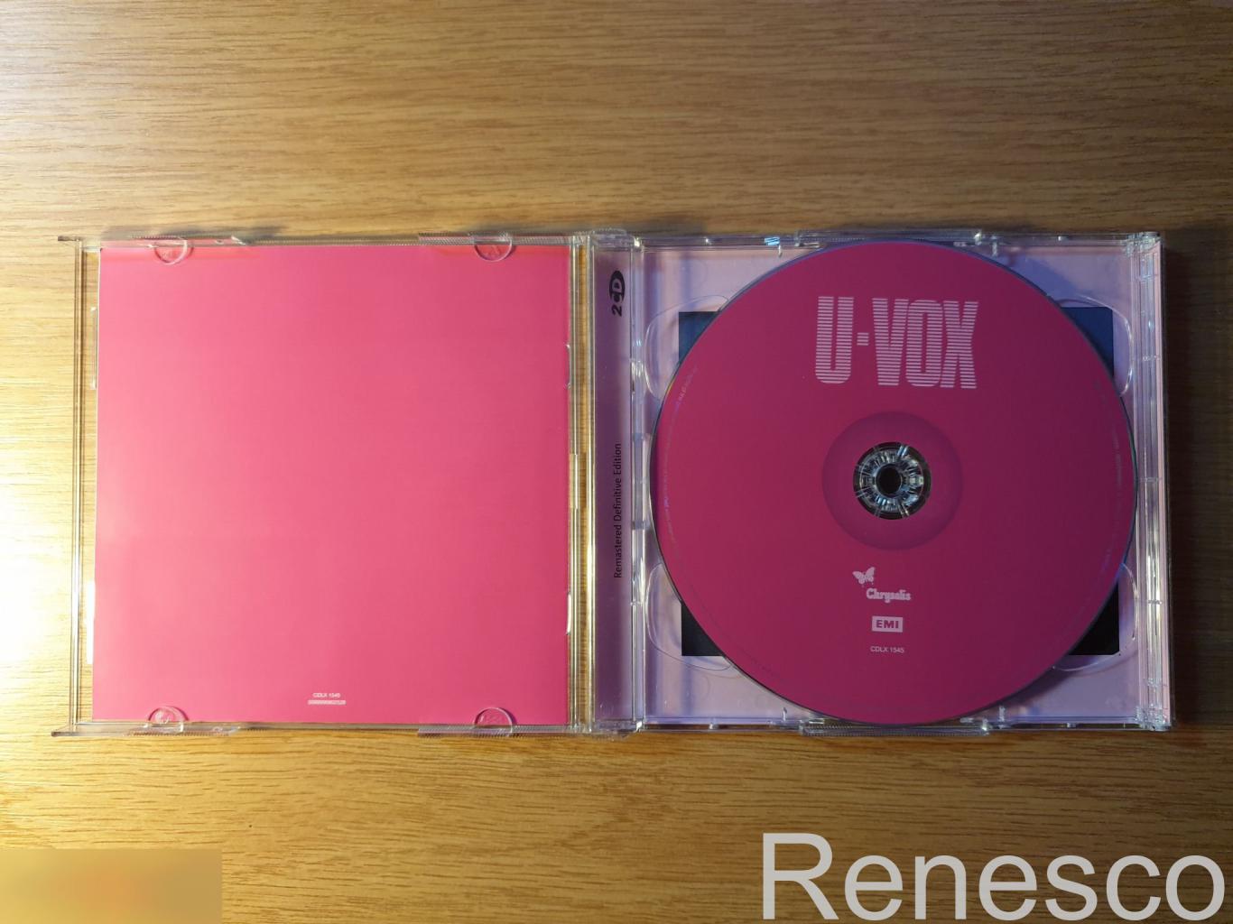 (CD) Ultravox ?– U-VOX (Europe) (2009) (Remastered Definitive Edition) 3