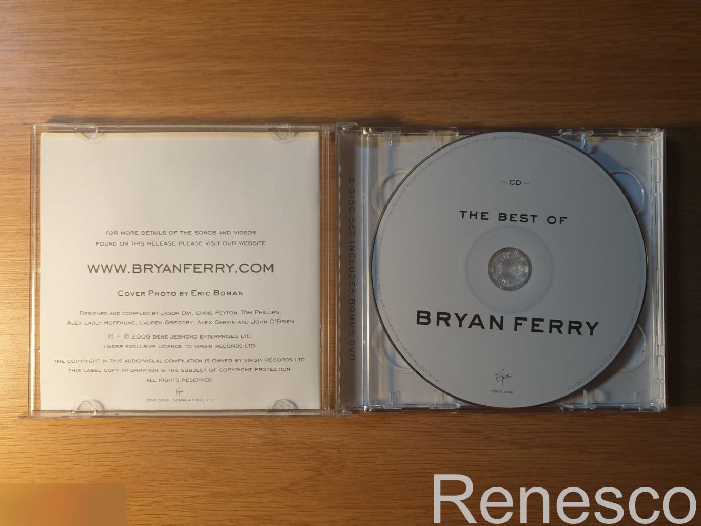(CD + DVD) Bryan Ferry ?– The Best Of Bryan Ferry (UK) (2009) 2