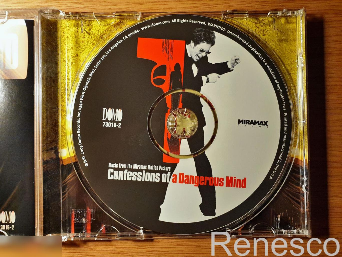 (CD) Various ?– Confessions Of A Dangerous Mind (USA) (2003) 4