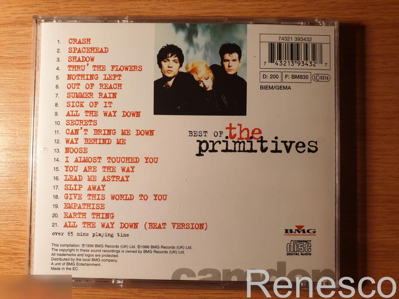 (CD) The Primitives ?– Best Of The Primitives (UK) (1996) 1