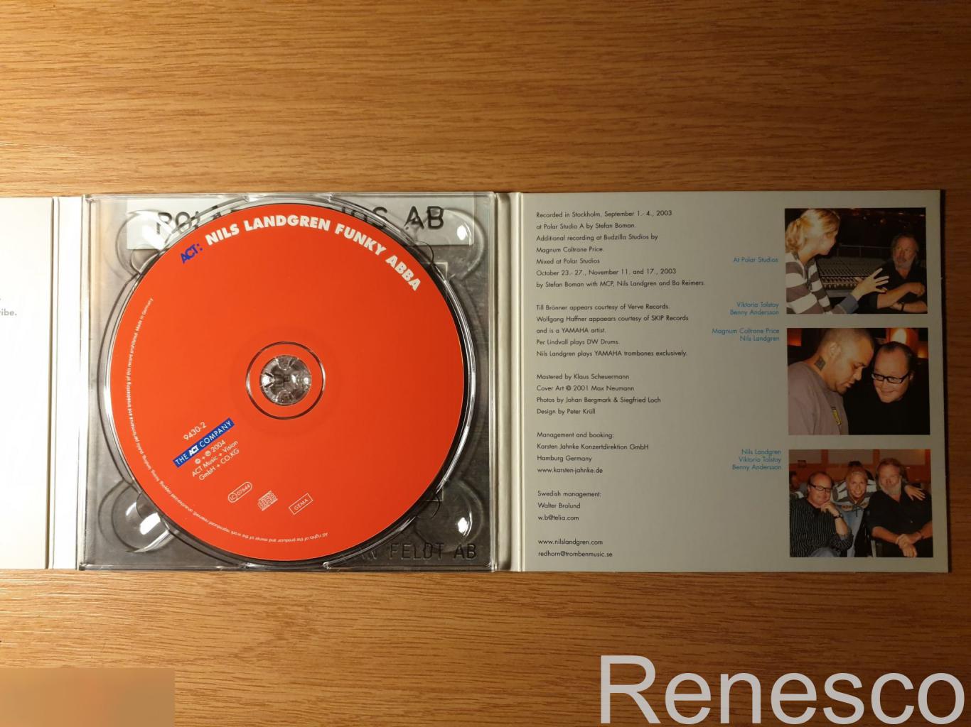 (CD) Nils Landgren Funk Unit ?– Funky ABBA (2004) (Germany) 5