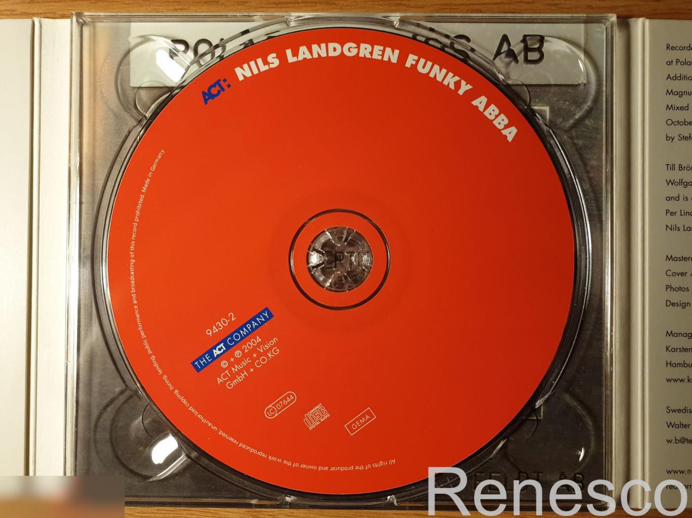 (CD) Nils Landgren Funk Unit ?– Funky ABBA (2004) (Germany) 6