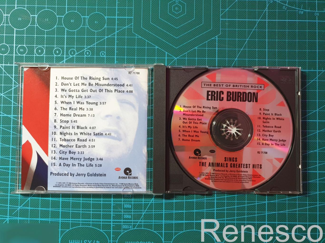 (CD) Eric Burdon ?– Eric Burdon Sings The Animals Greatest Hits (USA) (1994) 3