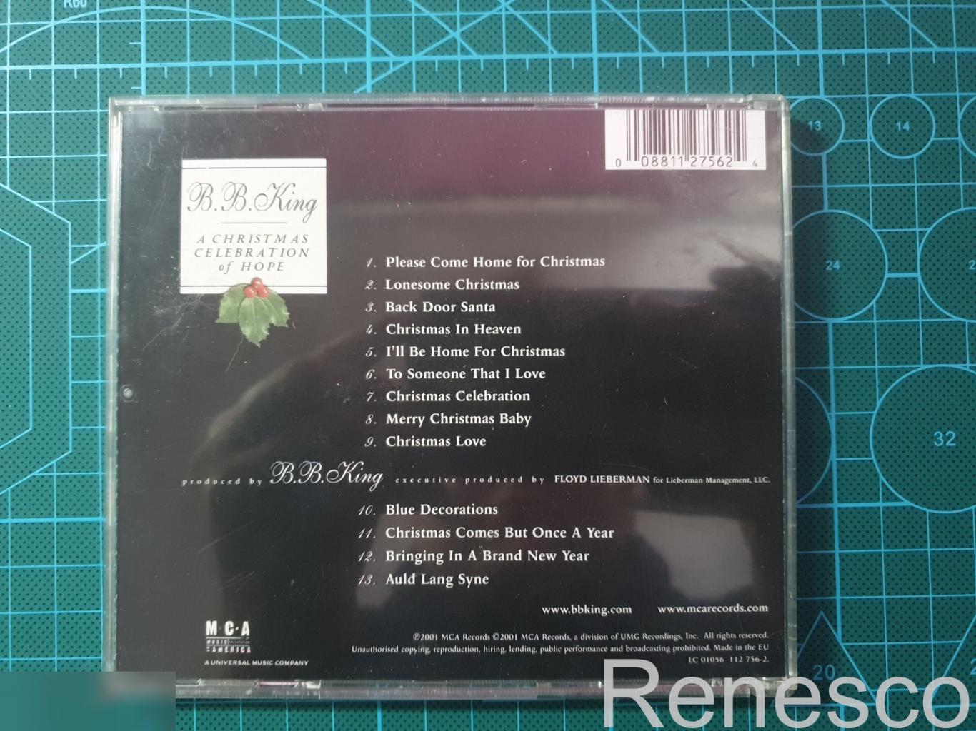 (CD) B.B. King ?– A Christmas Celebration Of Hope (2001) (Germany) 3