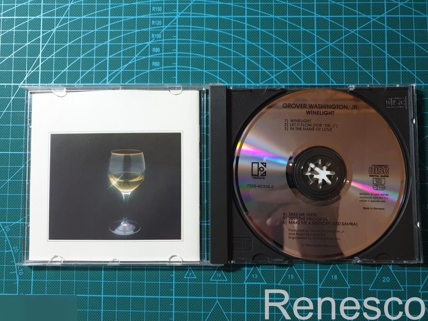 (CD) Grover Washington, Jr. ?– Winelight (Germany) 2