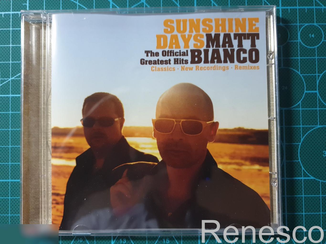 (CD) Matt Bianco ?– Sunshine Days - The Official Greatest Hits (Russia) (2010)