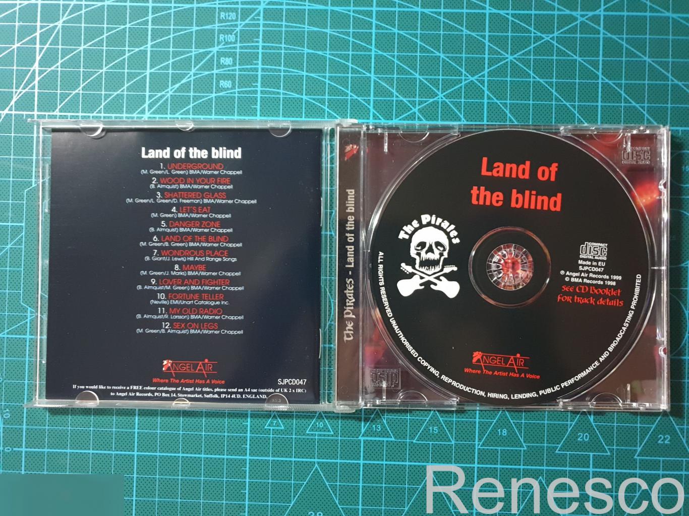 (CD) The Pirates ?– Land Of The Blind (Europe) (1999) 2