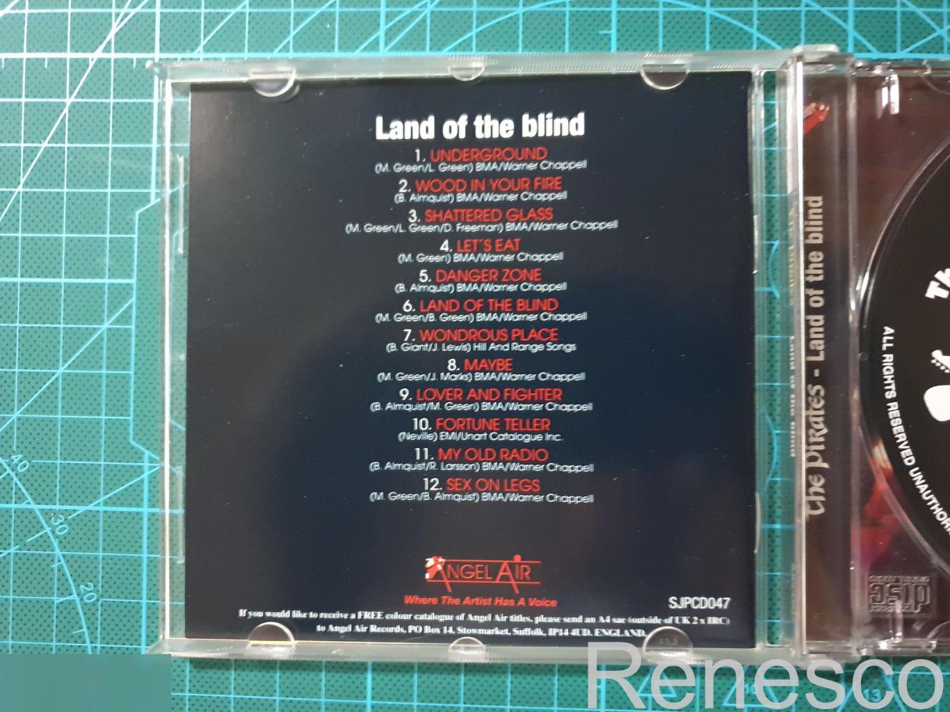 (CD) The Pirates ?– Land Of The Blind (Europe) (1999) 3