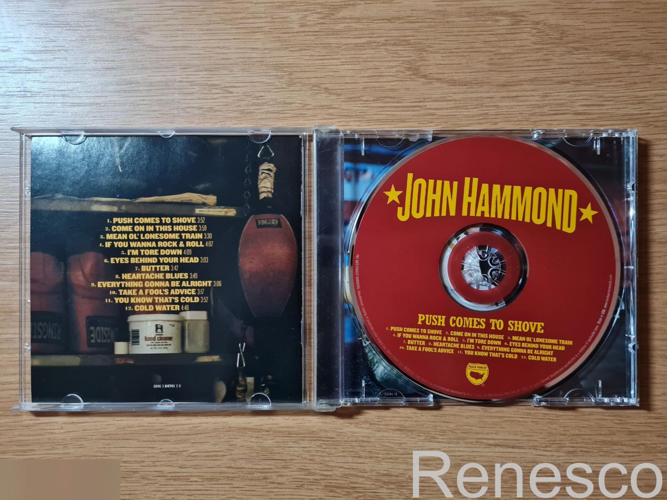 (CD) John Hammond ?– Push Comes To Shove (USA) (2007) 2
