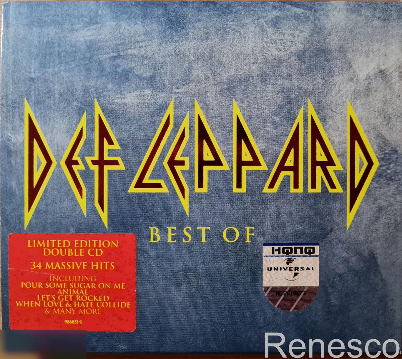 (2CD) Def Leppard ?– Best Of. Limited Edition (Germany) (2004)