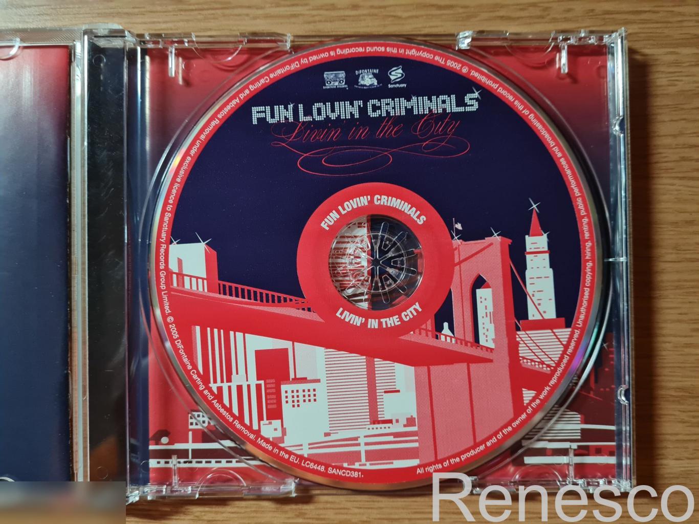 (CD) Fun Lovin' Criminals ?– Livin' In The City (UK) (2005) 4