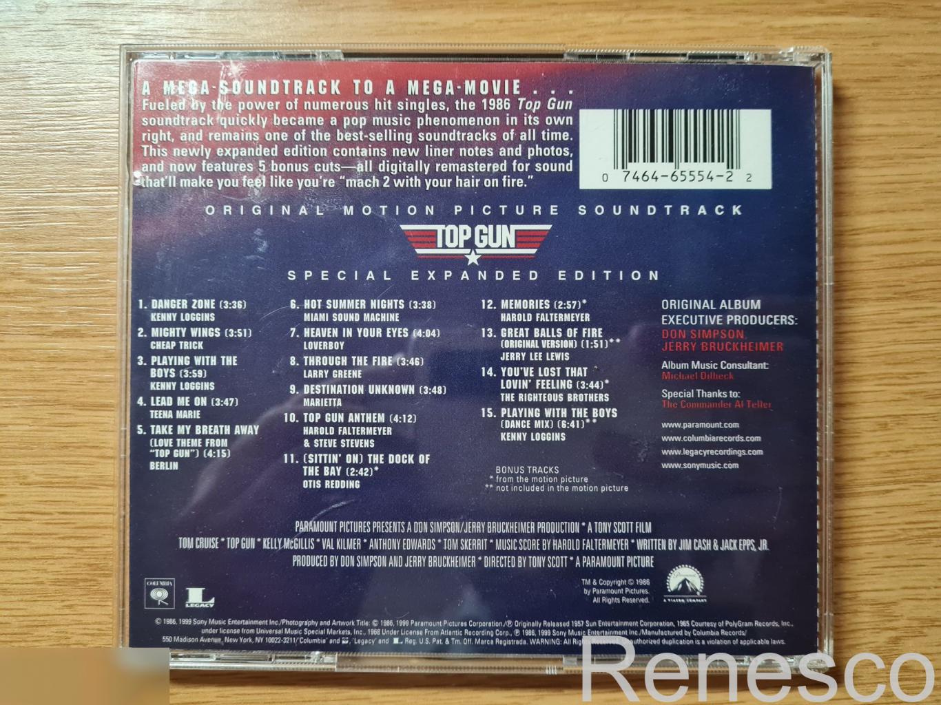 Various ?– Top Gun (Original Motion Picture Soundtrack) (Special Expanded Editio 1