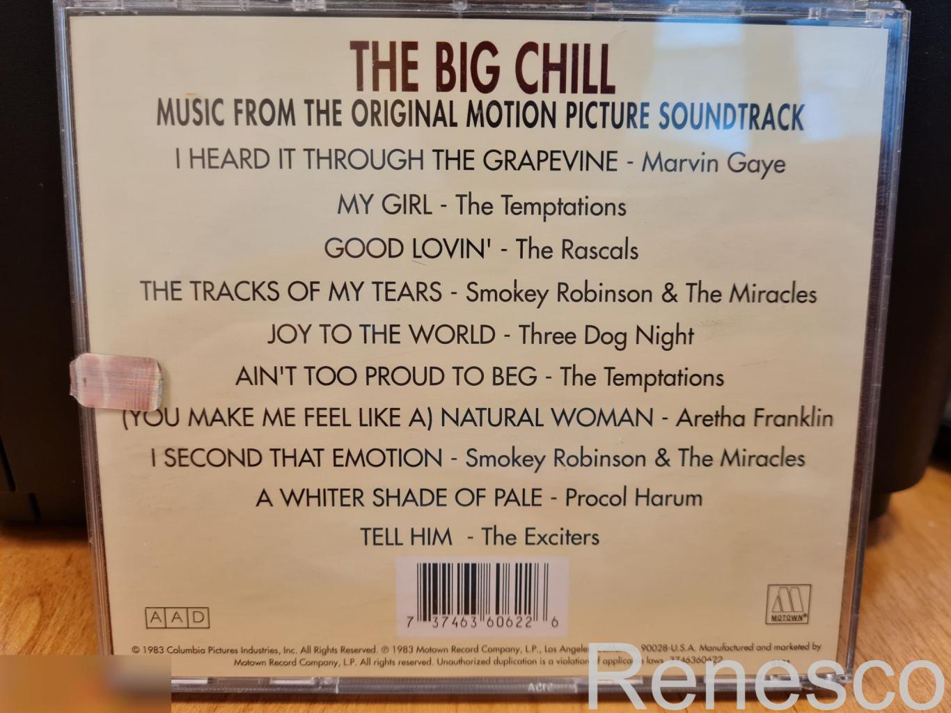 Various ?– The Big Chill (Original Motion Picture Soundtrack) (USA) 1