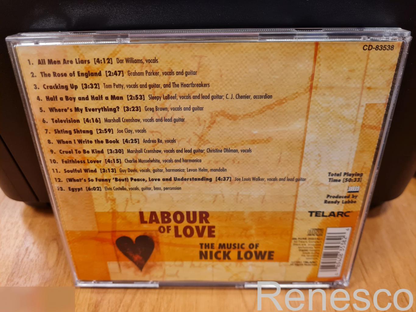 Various ?– Labour Of Love - The Music Of Nick Lowe (USA) (2001) 1