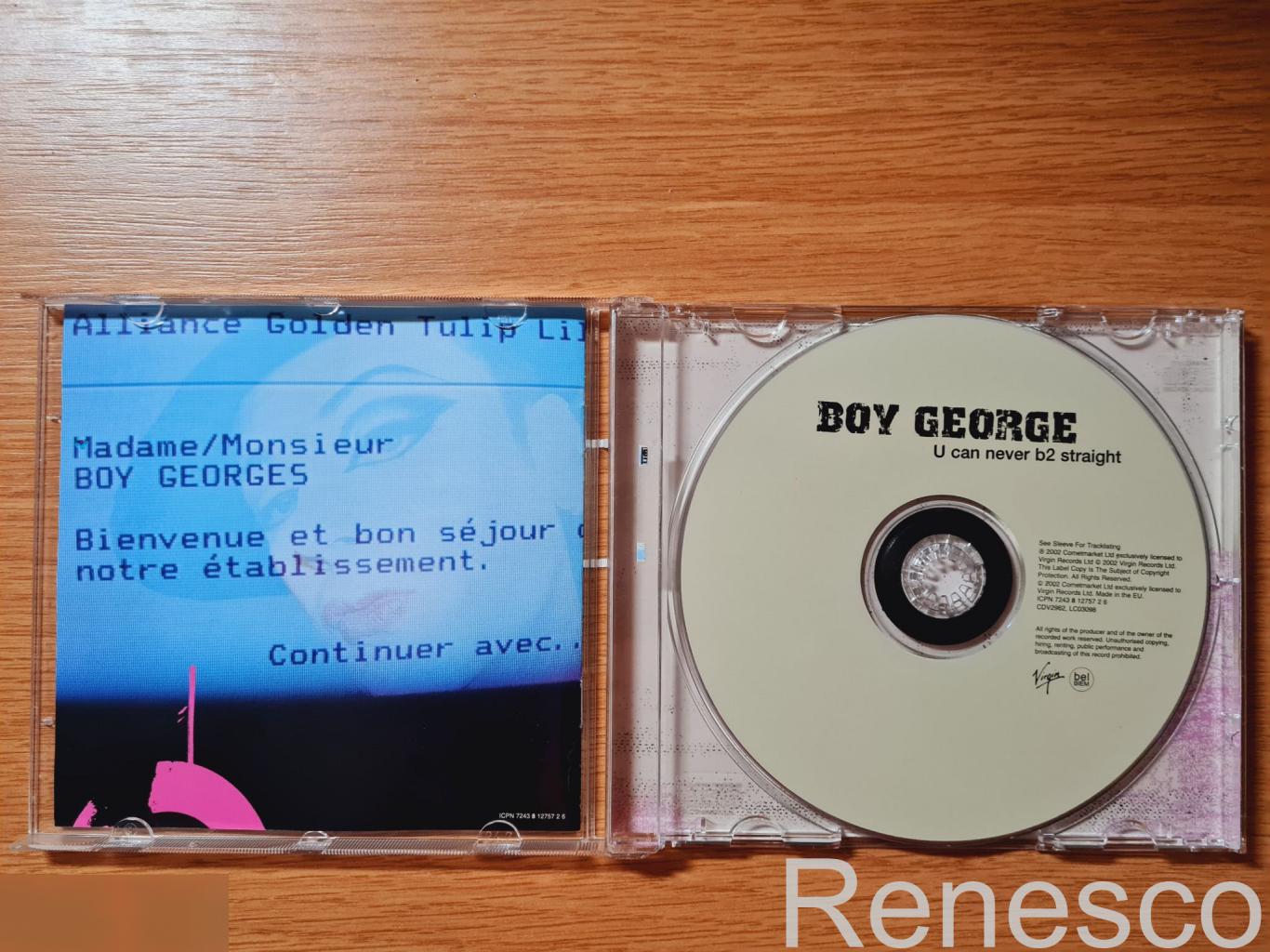 Boy George ?– U Can Never B2 Straight (Europe) (2002) 2