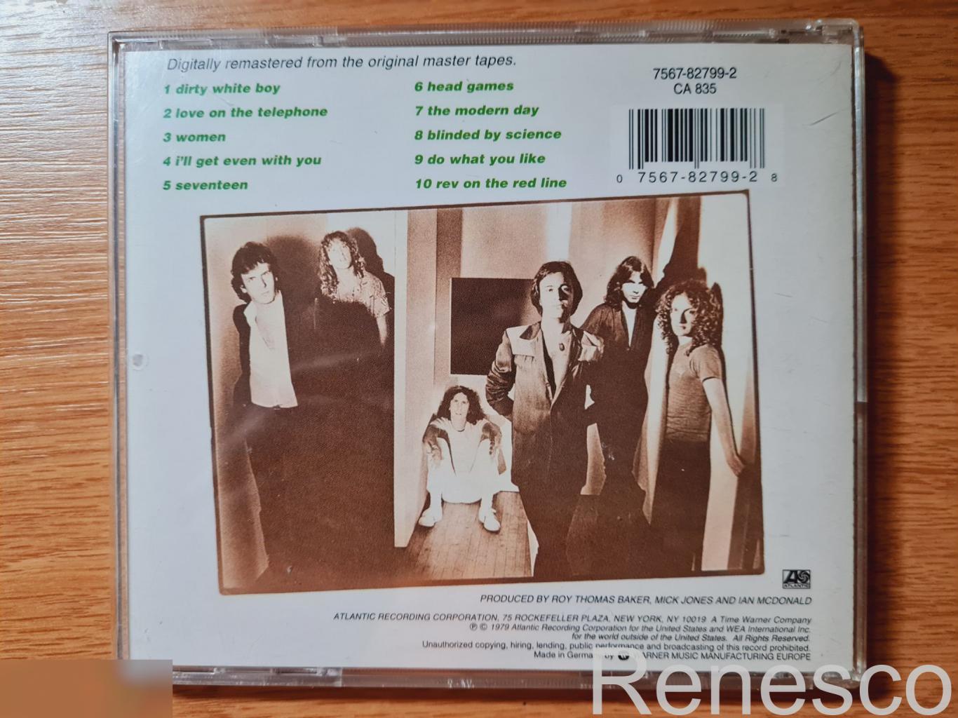 Foreigner ?– Head Games (Germany) (1996) (Reissue, Remastered) 1