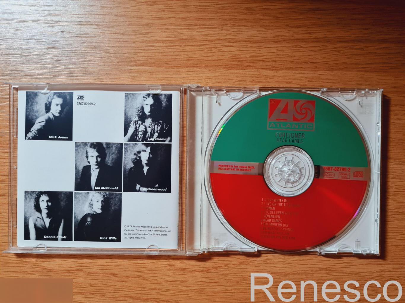 Foreigner ?– Head Games (Germany) (1996) (Reissue, Remastered) 2