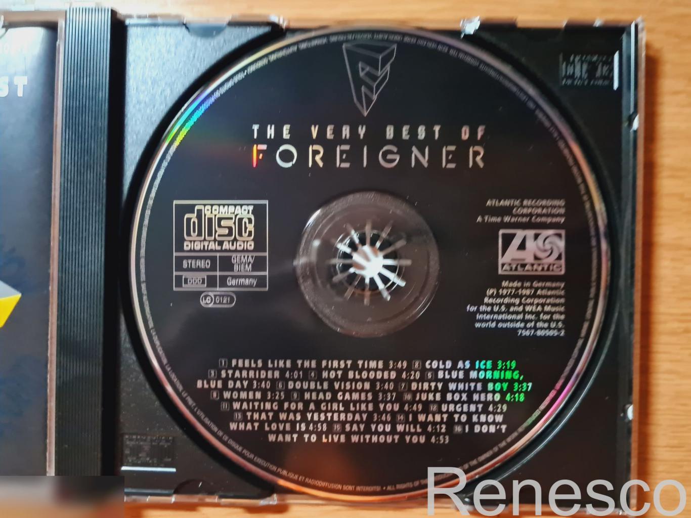 Foreigner ?– The Very Best Of Foreigner (1992) (Germany) 4