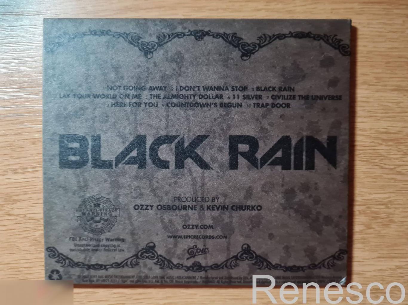 Ozzy Osbourne ?– Black Rain (USA) (2007) (Limited Edition) (Digisleeve) 1