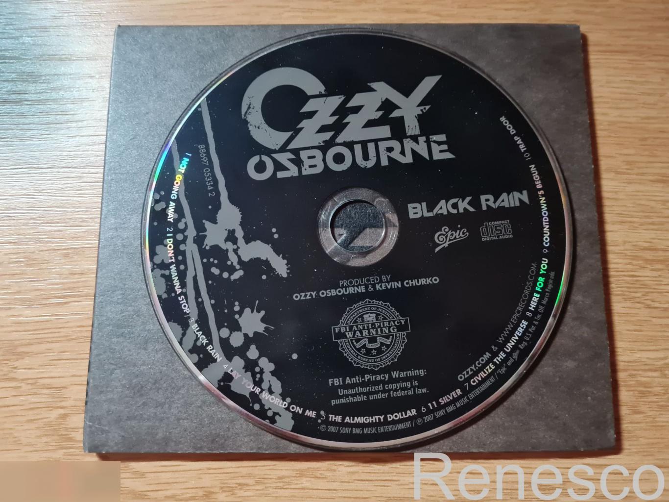 Ozzy Osbourne ?– Black Rain (USA) (2007) (Limited Edition) (Digisleeve) 4
