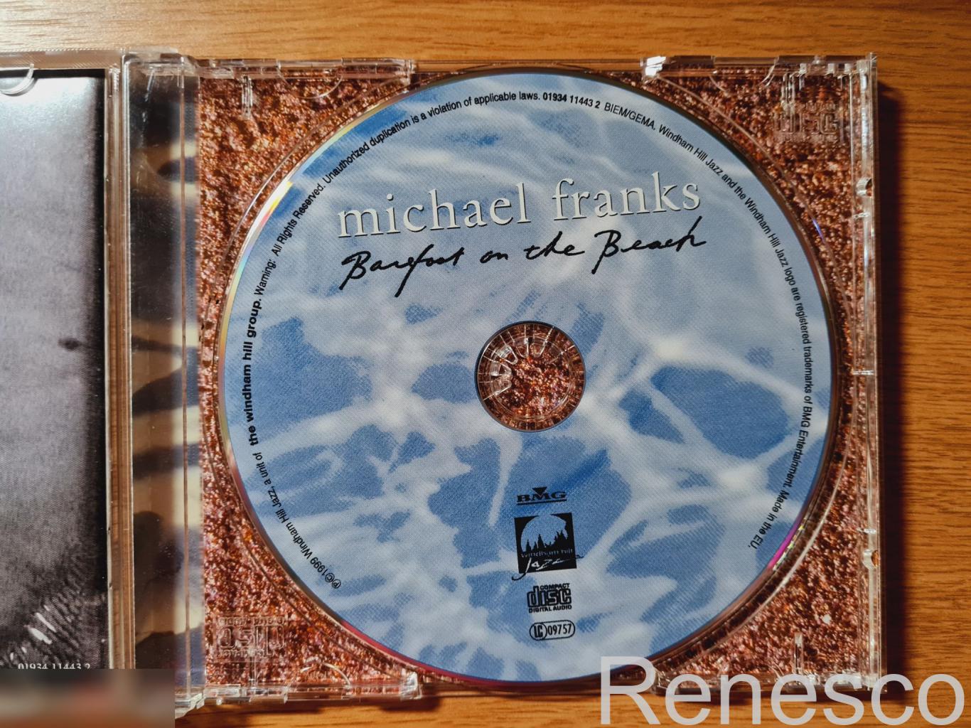 Michael Franks ?– Barefoot On The Beach (Europe) (1999) 4