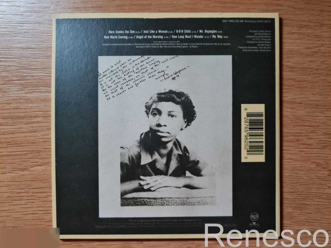 Nina Simone ?– Here Comes The Sun (Europe) (2004) (Limited Edition) (Reissue) (R 1