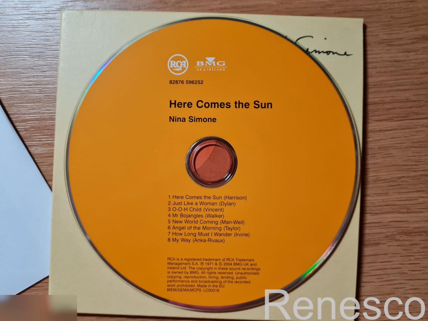 Nina Simone ?– Here Comes The Sun (Europe) (2004) (Limited Edition) (Reissue) (R 3