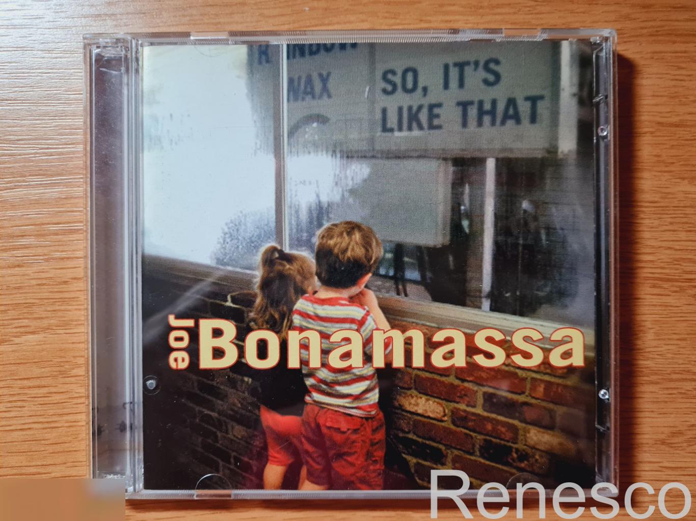 Joe Bonamassa ?– So, It's Like That (CD + DVD) (Limited Edition) (USA) (2002)