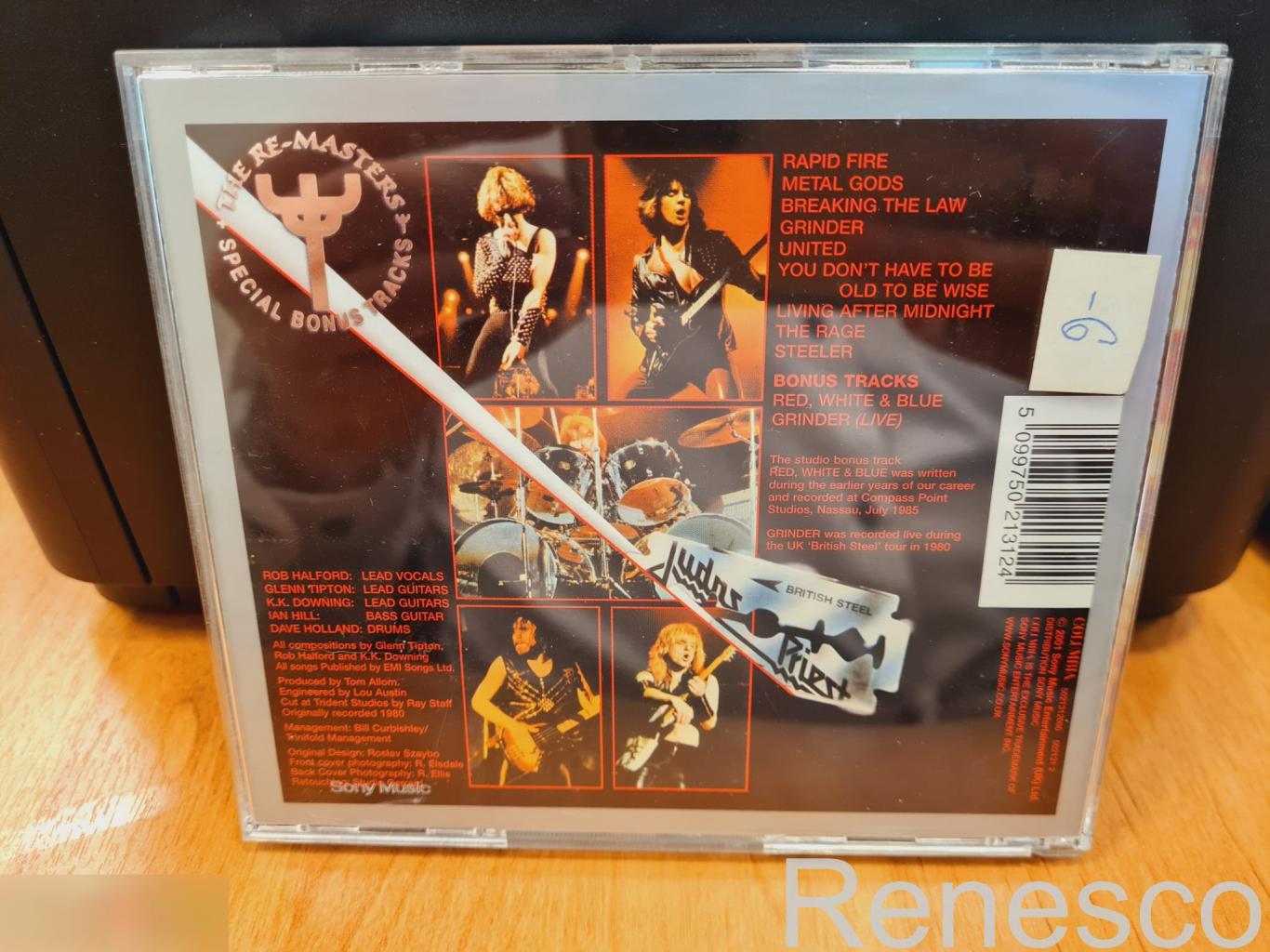 Judas Priest ?– British Steel (Europe) (2001) (ReMasters) (The Re-Masters) 1