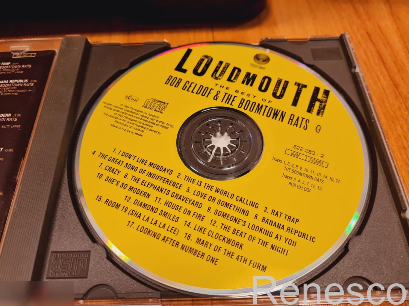 The Boomtown Rats / Bob Geldof ?– Loudmouth The Best Of Bob Geldof & The Boomtow 4