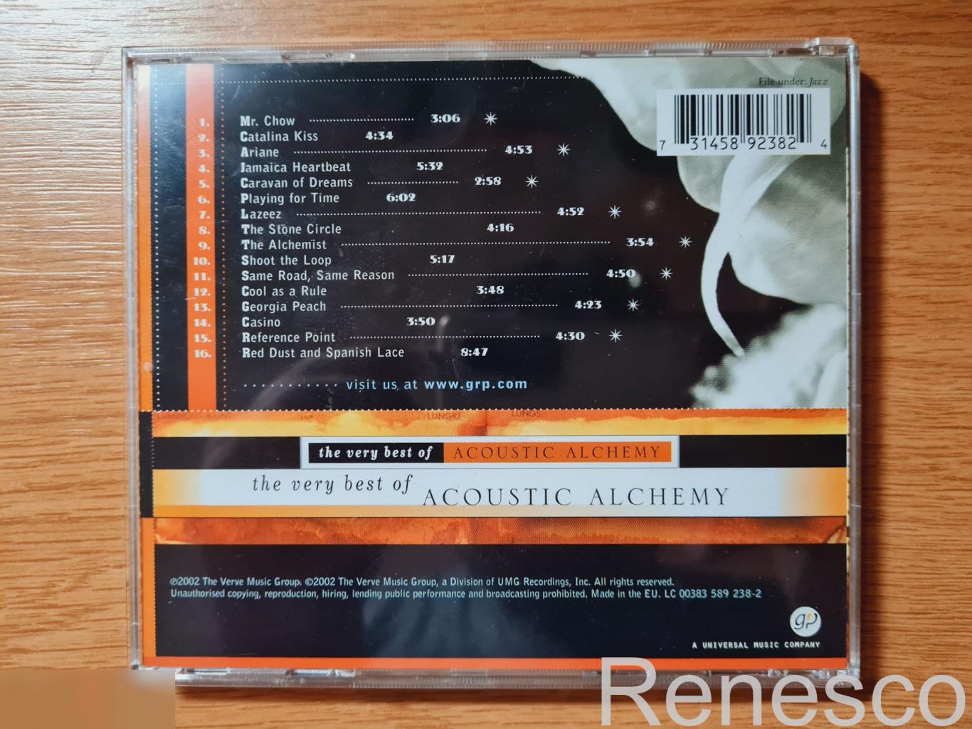 Acoustic Alchemy ?– The Very Best Of Acoustic Alchemy (Germany) (2002) 1