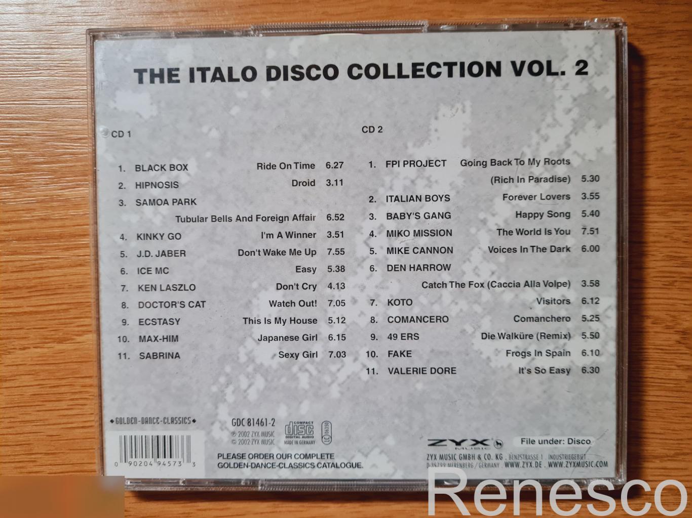 The Italo Disco Collection Vol. 2 (Germany) (2002) 1